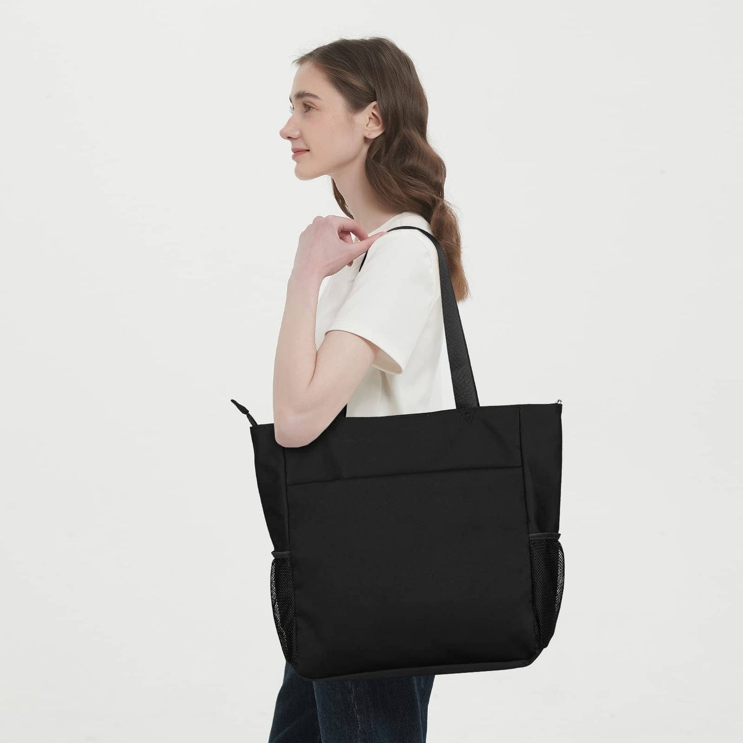 WANDF Water-resistant Beach Shoulder Tote Bag for Women