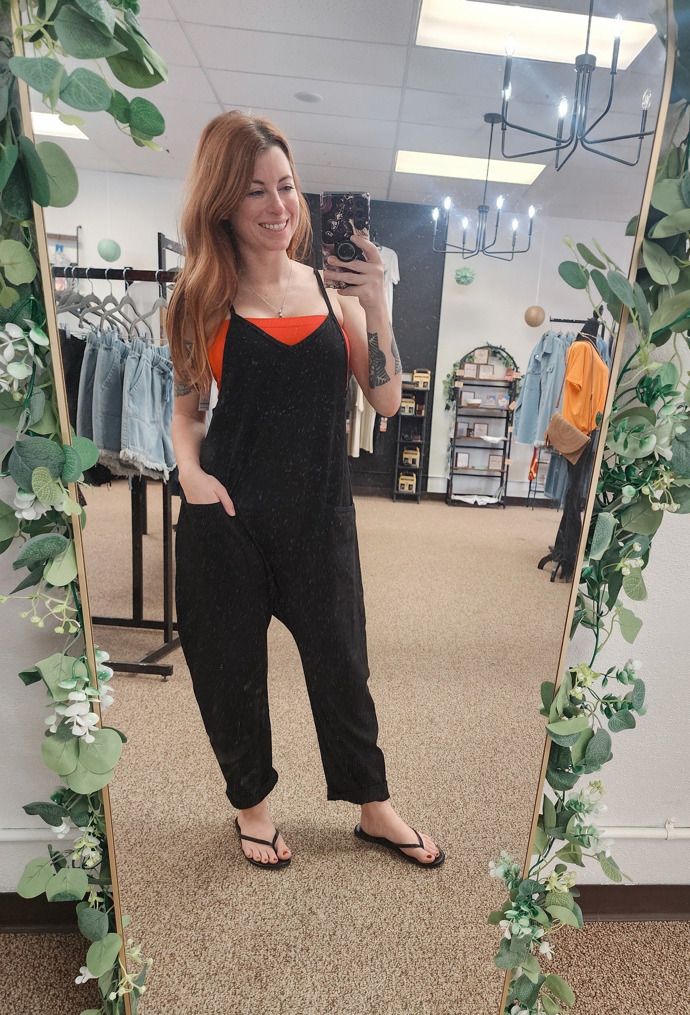 Black Jumper with Pockets