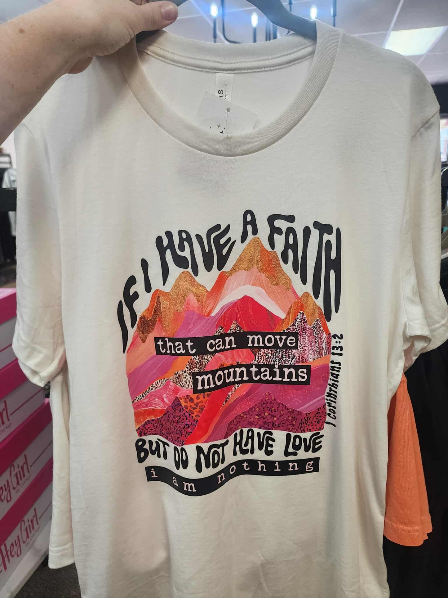Faith that Can Move Mountains Graphic Tee