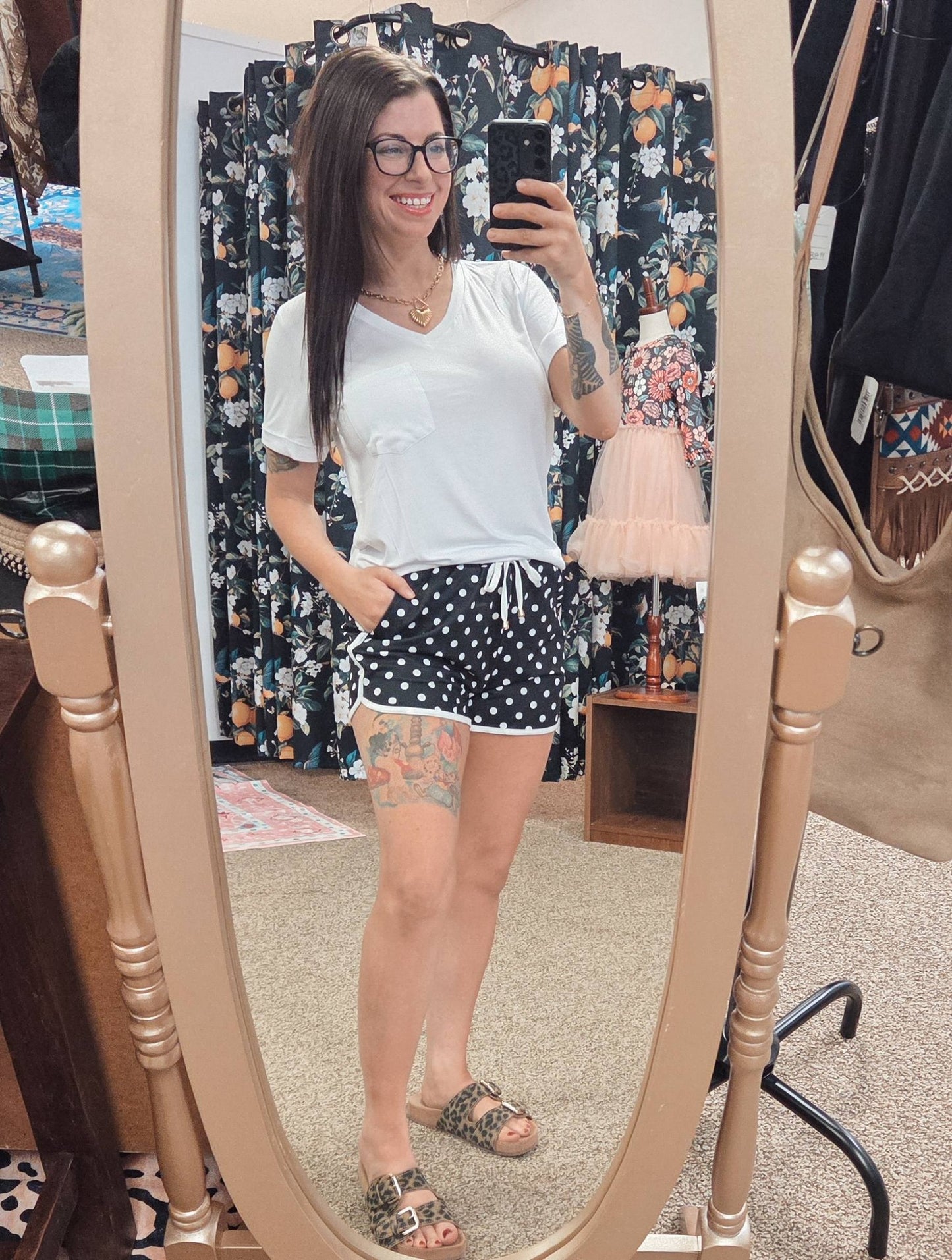 Jess Lea Every Day Short - Polka Dots