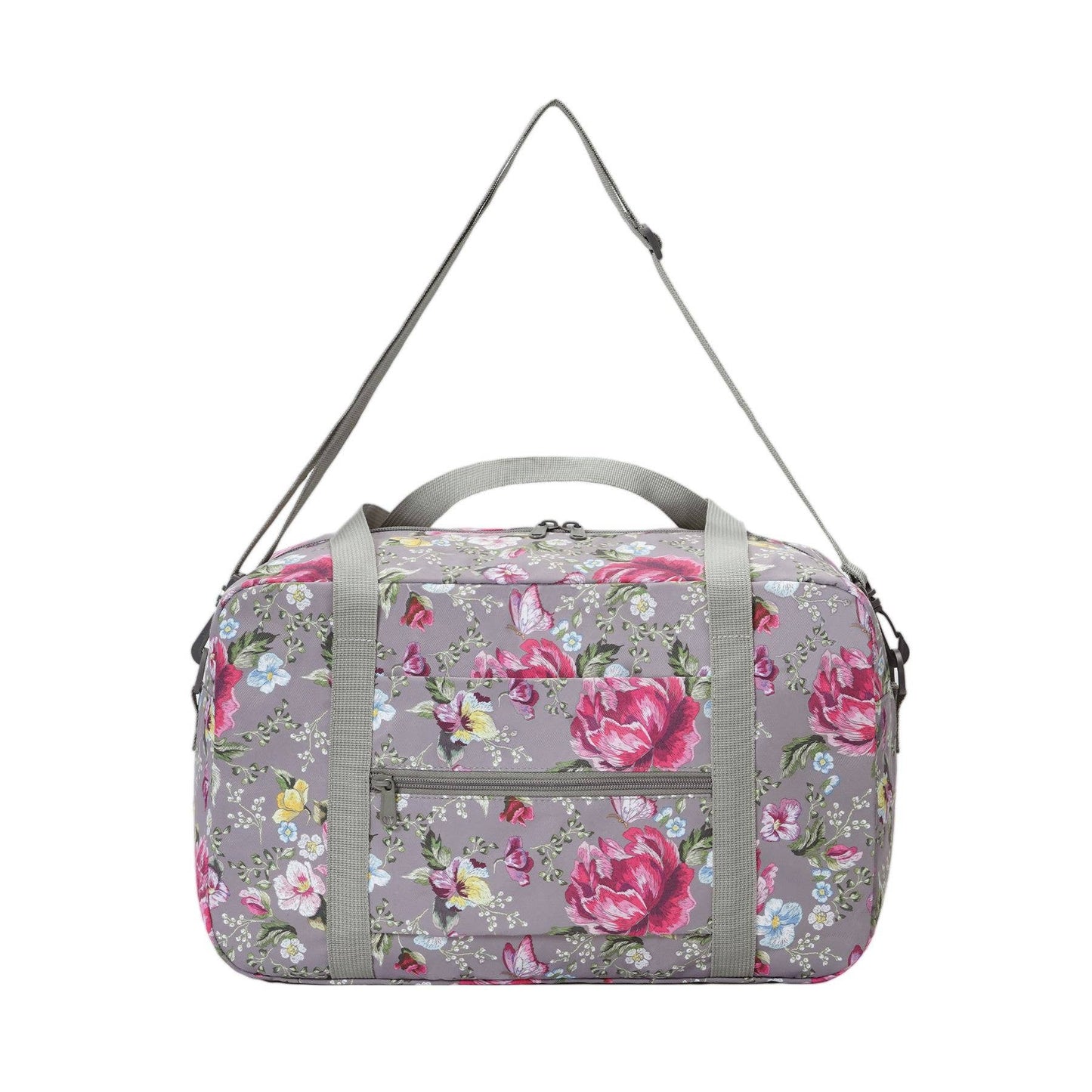 Printed Travel Duffel Bag 20L UnderSeat Storage For Airlines