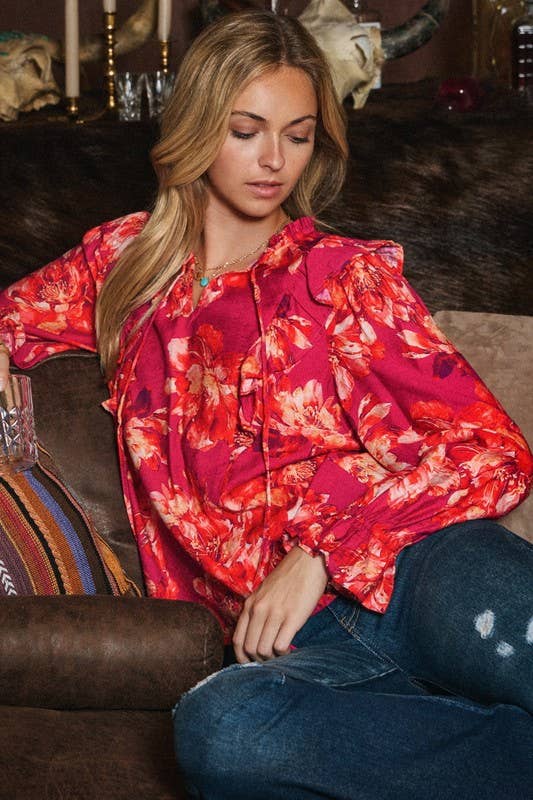 Floral Printed Blouse