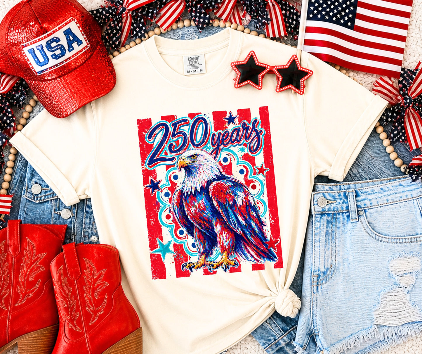 250 Years Eagle Tee