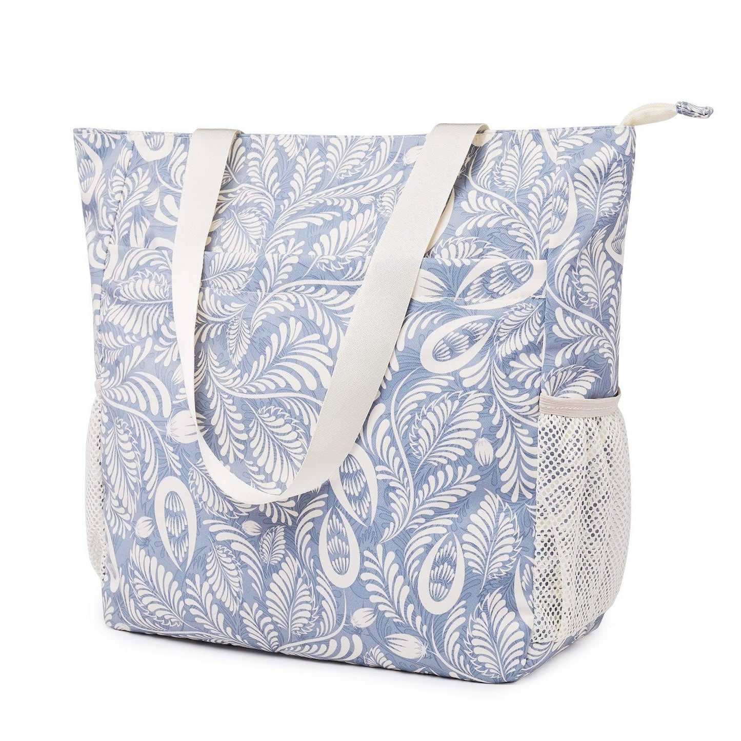 WANDF Water-resistant Beach Shoulder Tote Bag for Women