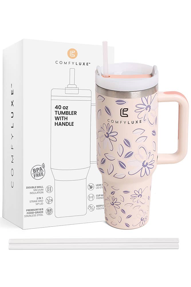 Daisy 40oz Handle Tumbler