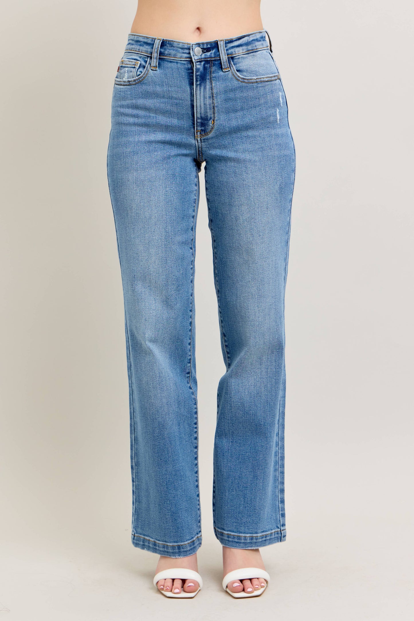 High Waisted Trouser Straight Fit