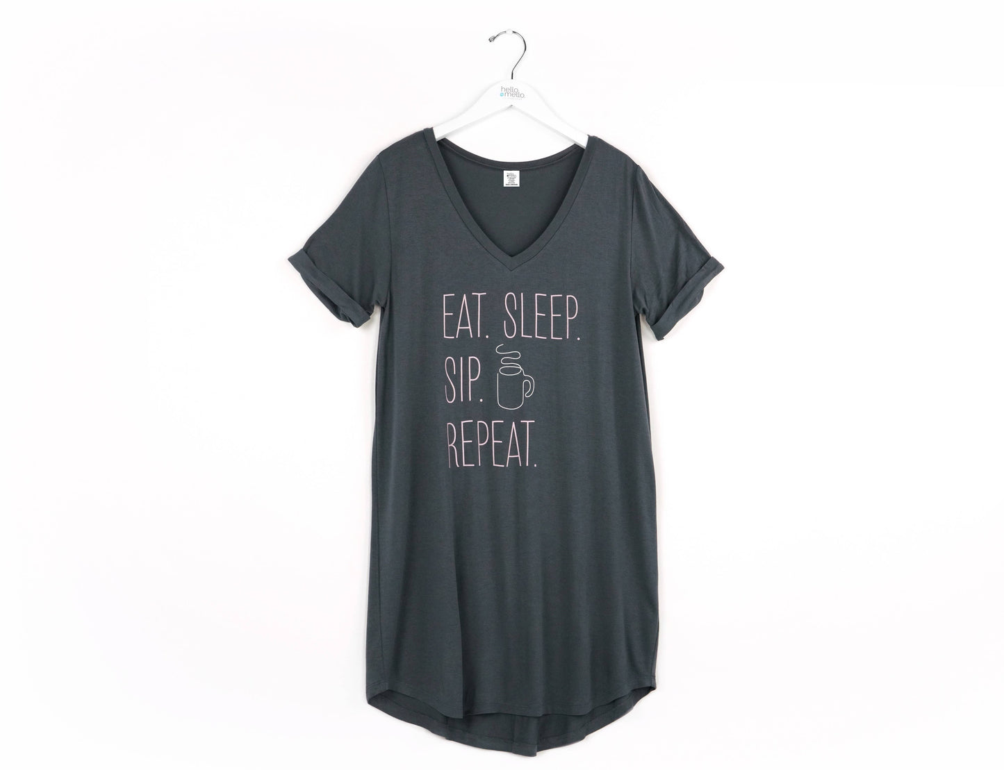 Hello Mello Let Me Sleep - Sleep Shirts Open Stock