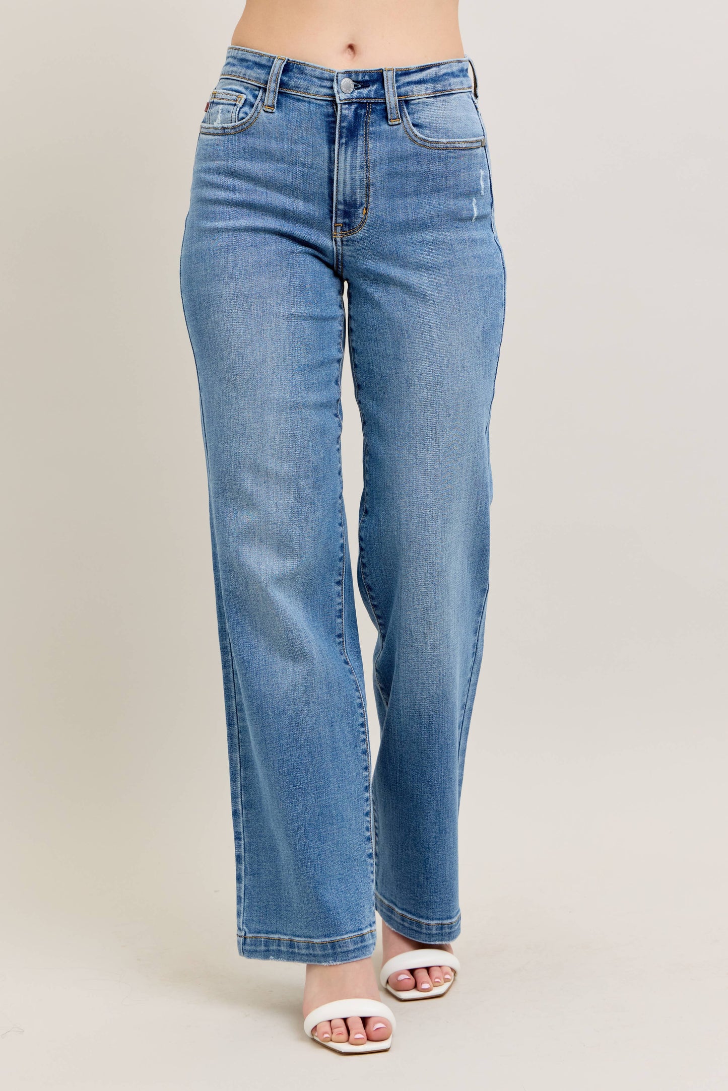 High Waisted Trouser Straight Fit