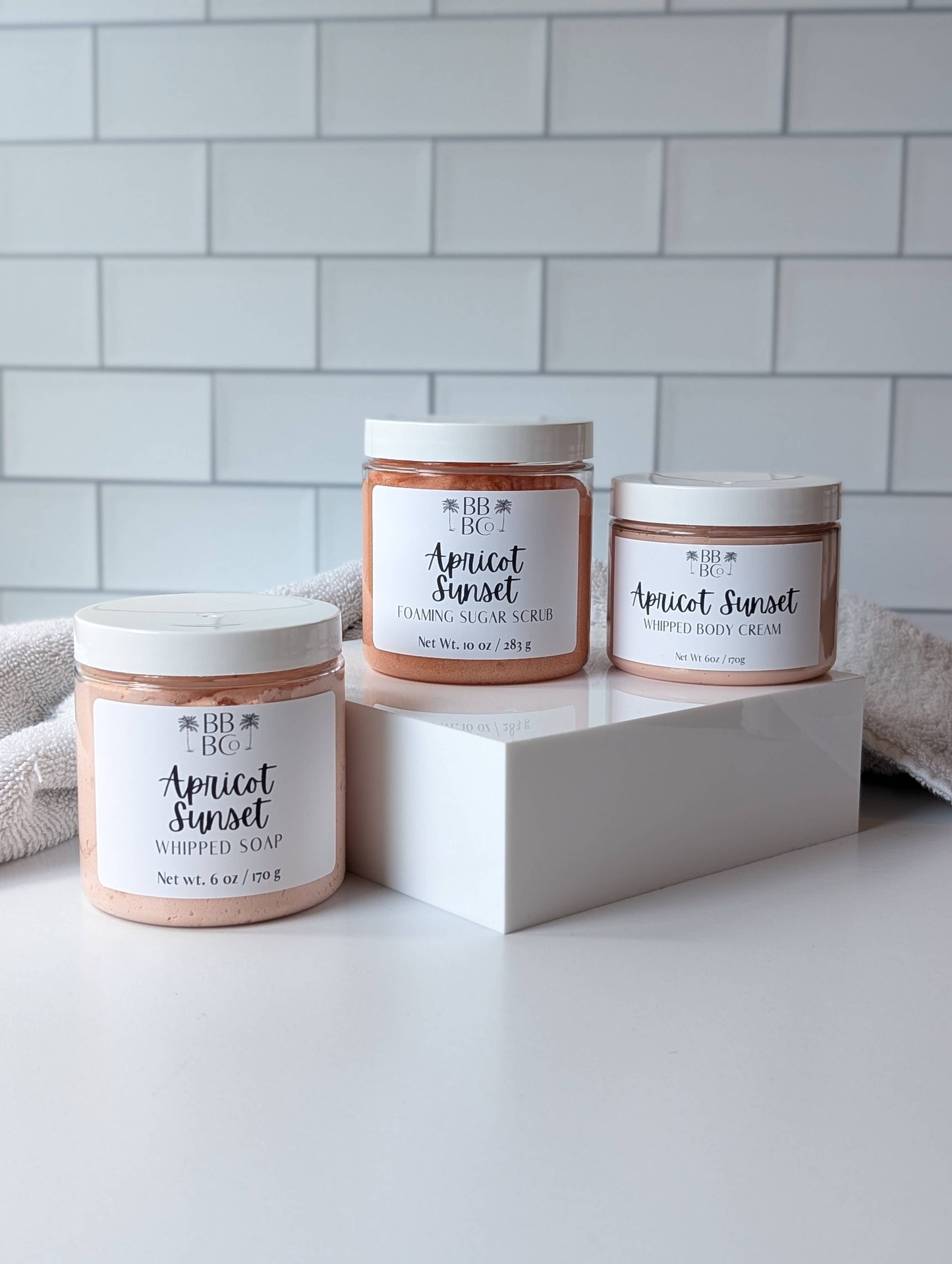 Apricot Sunset Foaming Sugar Scrub