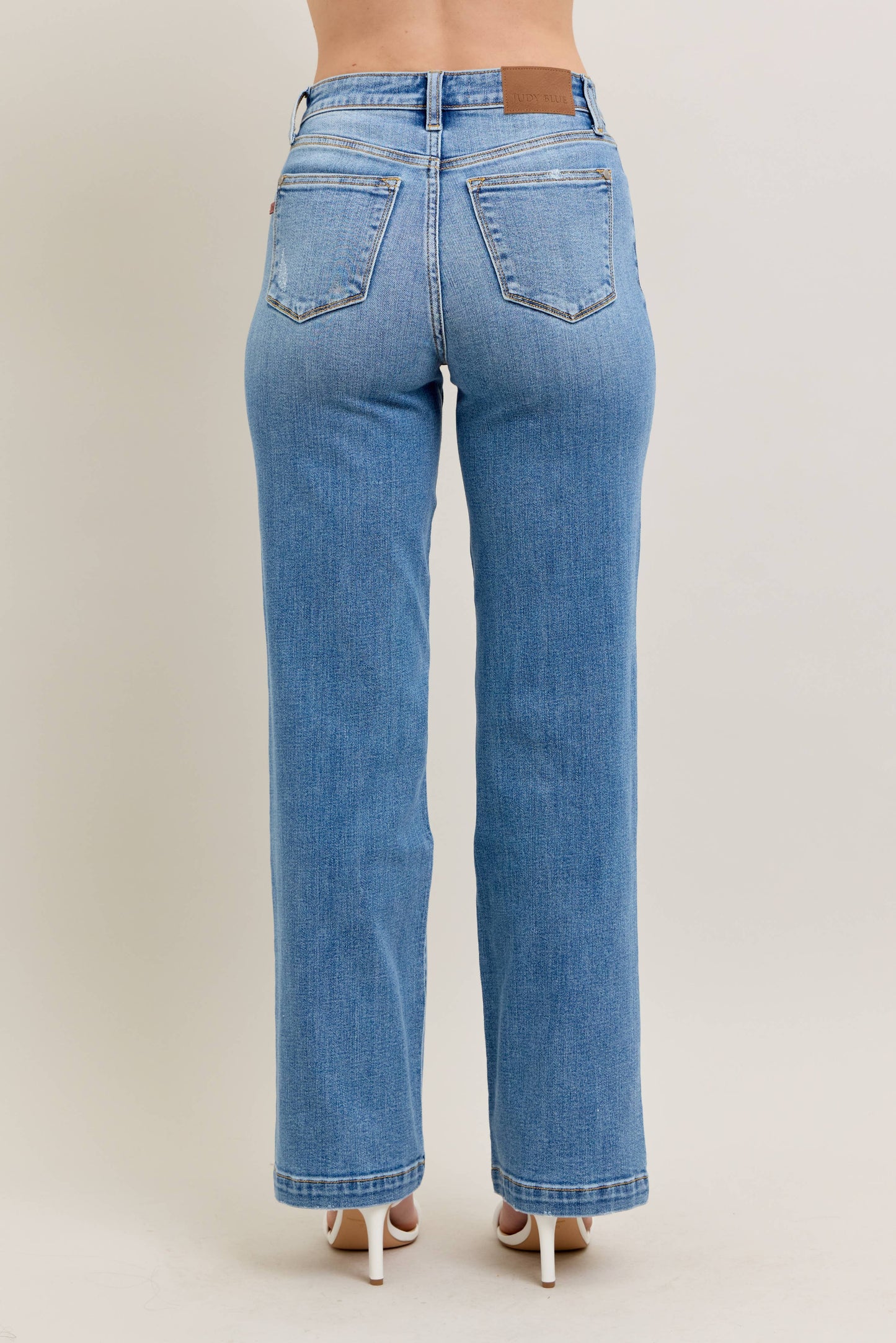 High Waisted Trouser Straight Fit