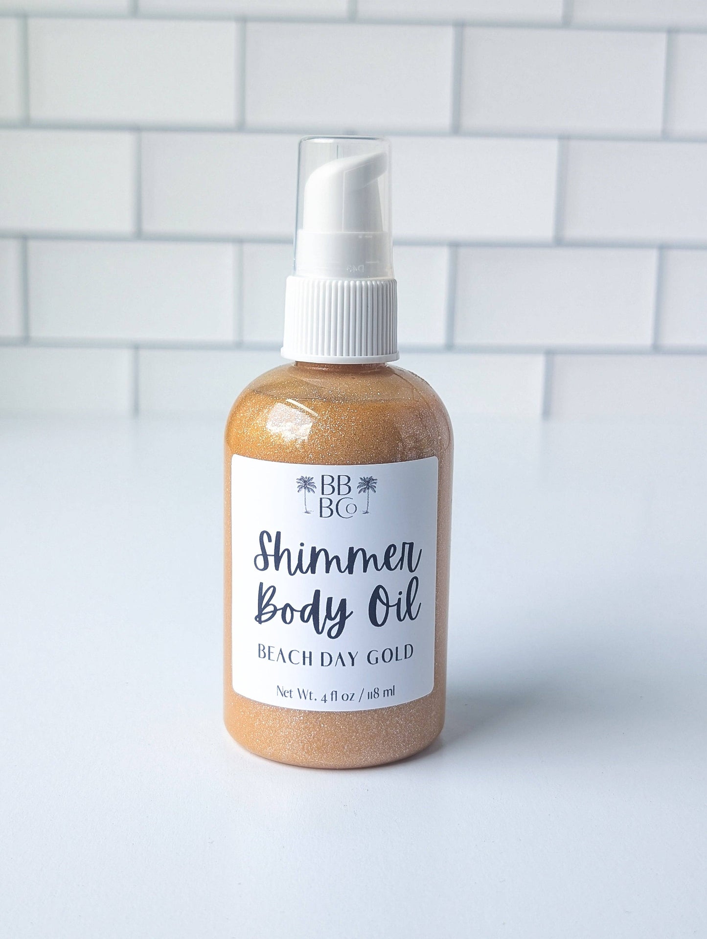 Shimmer Body Oil- Beach Day Gold