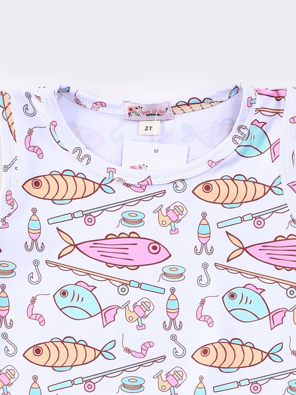 Fishing Pole Girls Skort Set