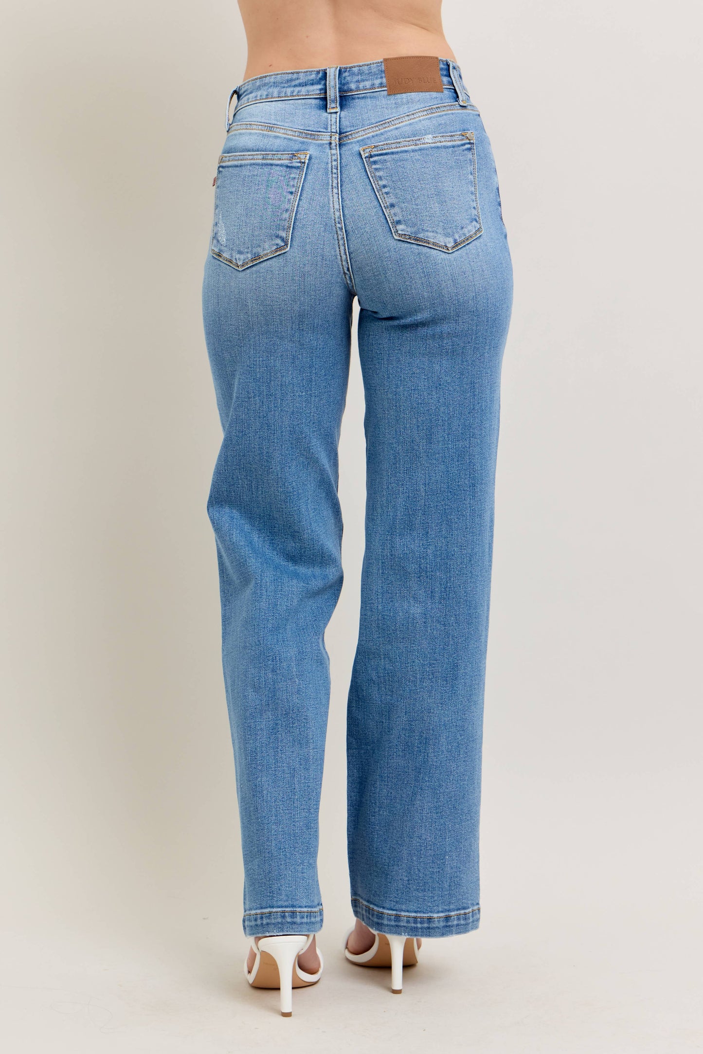 High Waisted Trouser Straight Fit