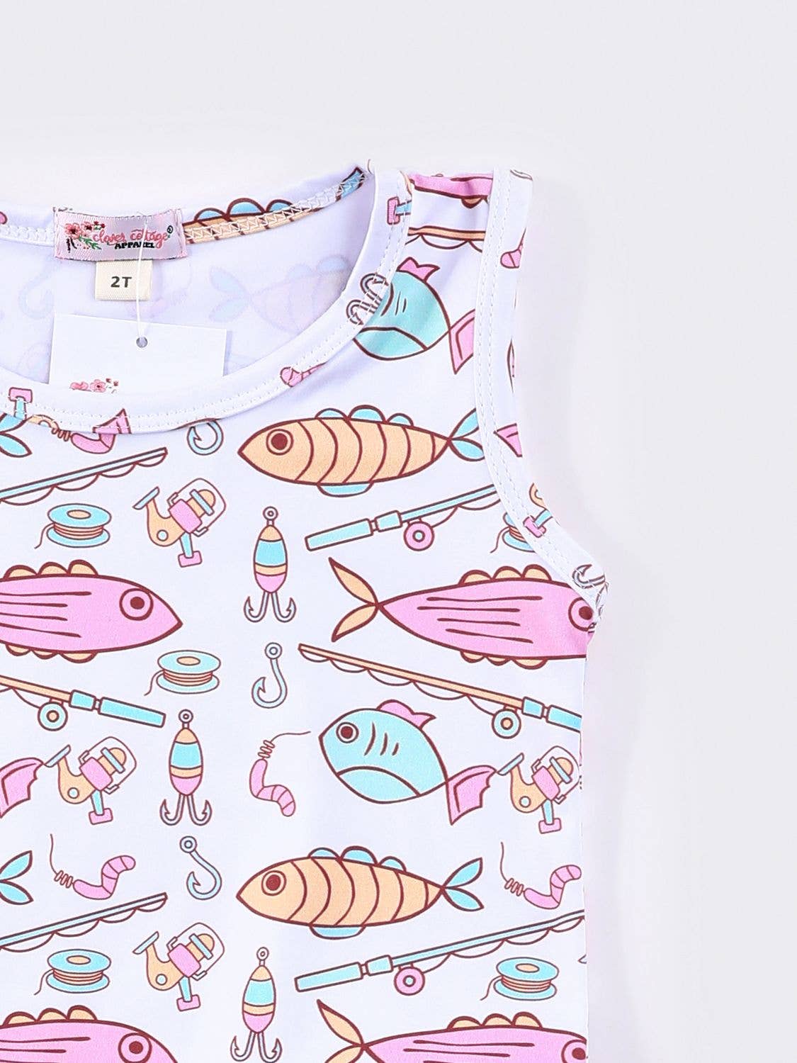 Fishing Pole Girls Skort Set