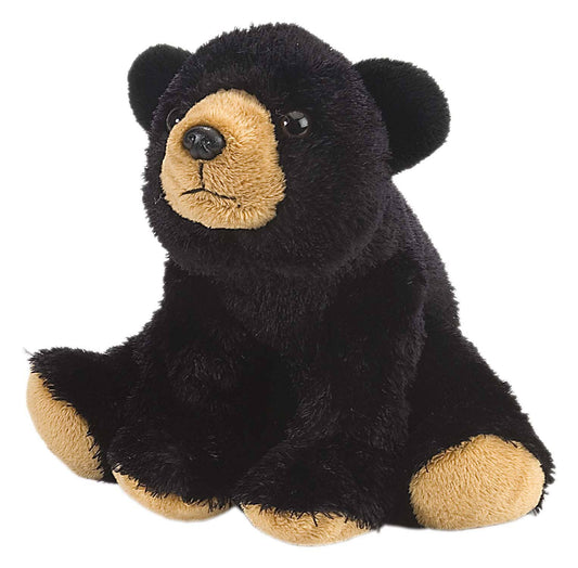 CK-Mini Black Bear Stuffed Animal 8"