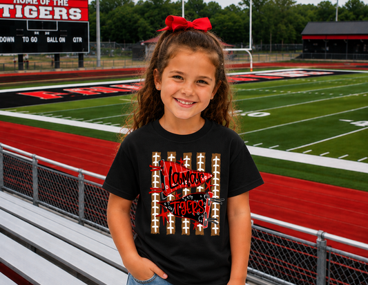Youth - Lamar Tigers Flags Gildan Tee (Pre-order)