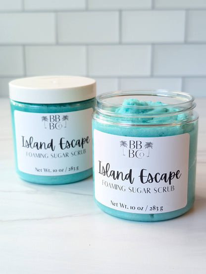 Island Escape Foaming Sugar Scrub