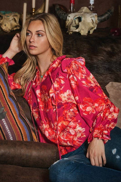 Floral Printed Blouse