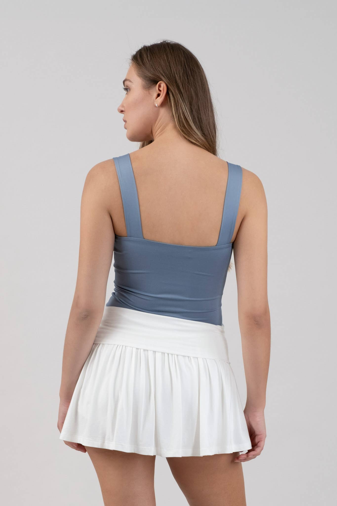 REVERSIBLE SQUARE NECK SEAMLESS CAMI