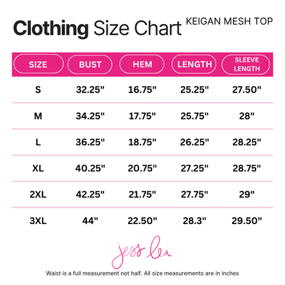 Jess Lea - Keigan Mesh Top- Chocolate Gingerbread