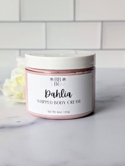 Dahlia Whipped Body Cream