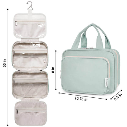 Narwey Hanging Toiletry Bag for Women Travel Makeup Bag
