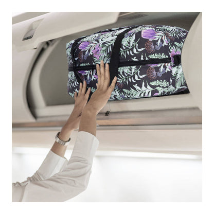 Printed Travel Duffel Bag 20L UnderSeat Storage For Airlines