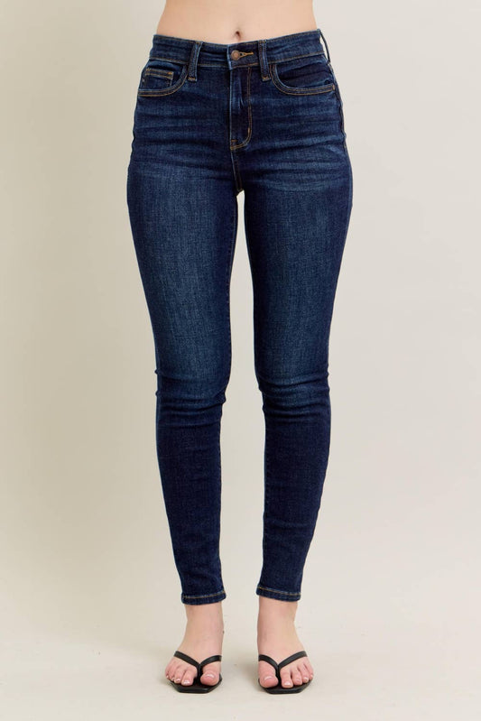 CORE HI-WAIST SKINNY W/ HANDSANDING
