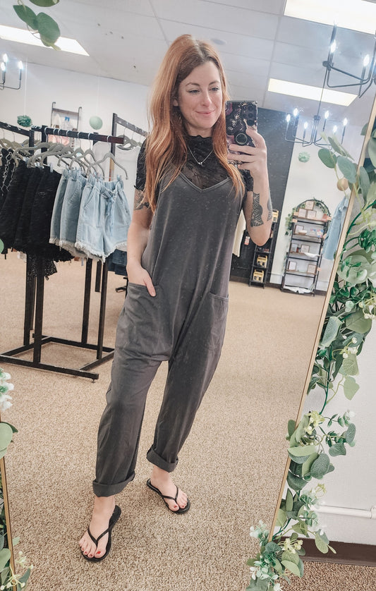 Grey Jumper with Pockets