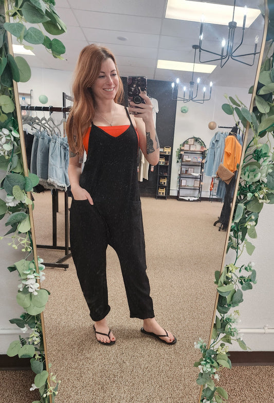 Black Jumper with Pockets