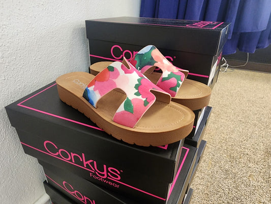 Corky's Floral Flat