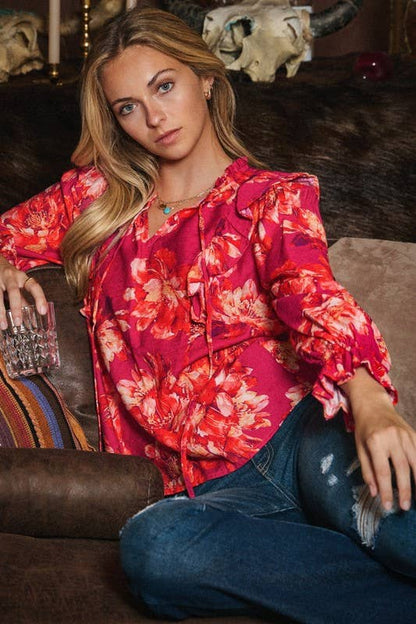 Floral Printed Blouse