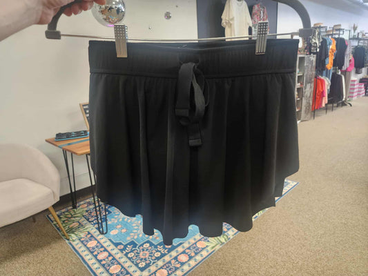Black Tennis Skort