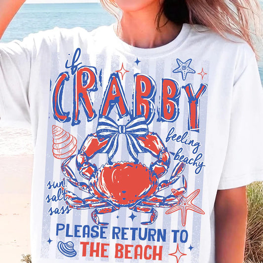 If Crabby Please Return to the Beach