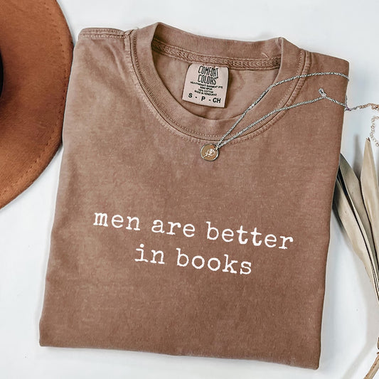 Men Are Better in Books