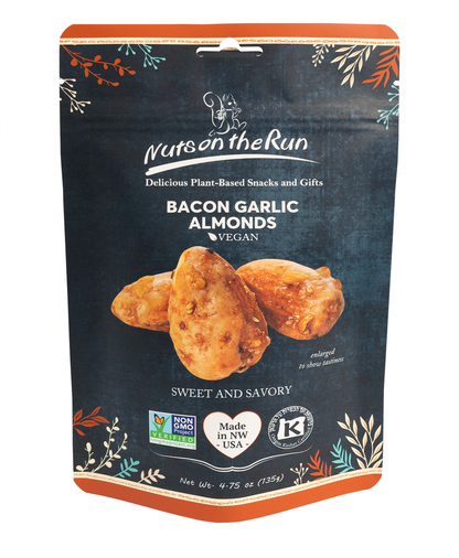 Bacon and Garlic Almonds (Vegan)