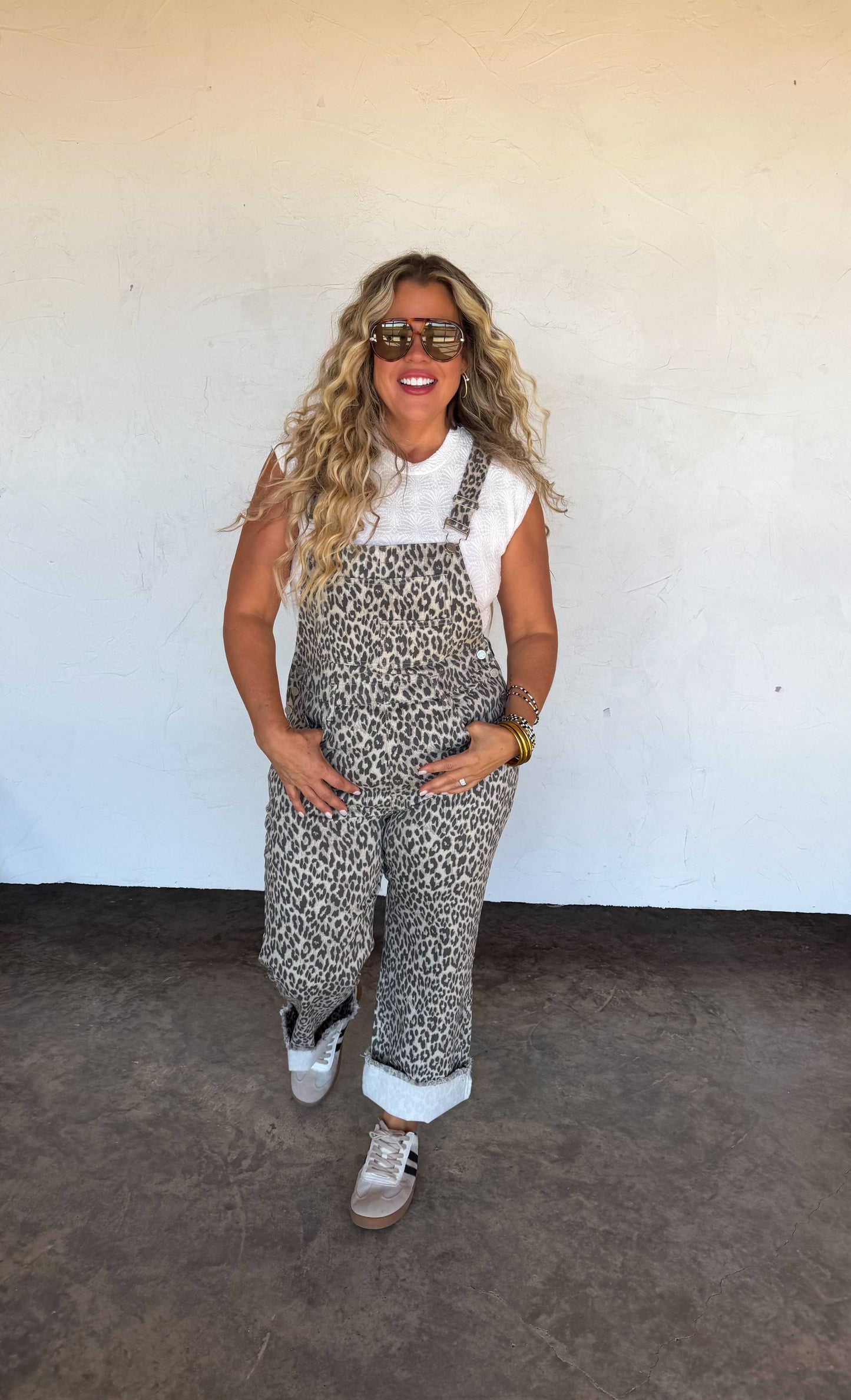 Blakely Cheetah Overalls