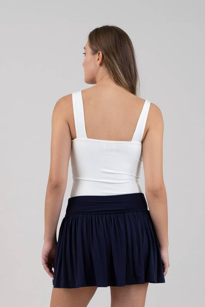 REVERSIBLE SQUARE NECK SEAMLESS CAMI