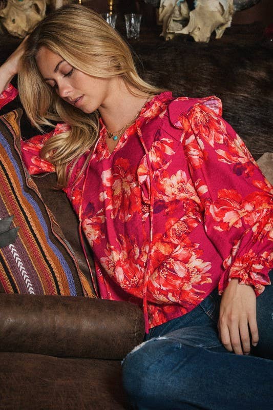 Floral Printed Blouse