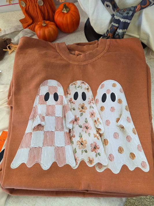 Cute Ghosts Graphic Tee (Pre-order)
