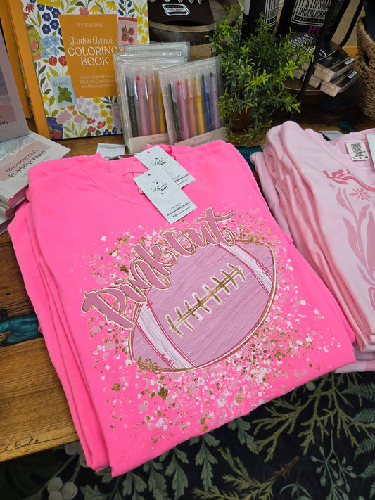 Pink Out Team Spirit - Comfort Colors Tee (Pre-order)