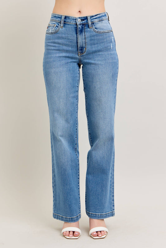 High Waisted Trouser Straight Fit