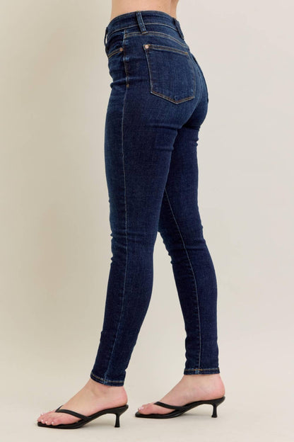 CORE HI-WAIST SKINNY W/ HANDSANDING