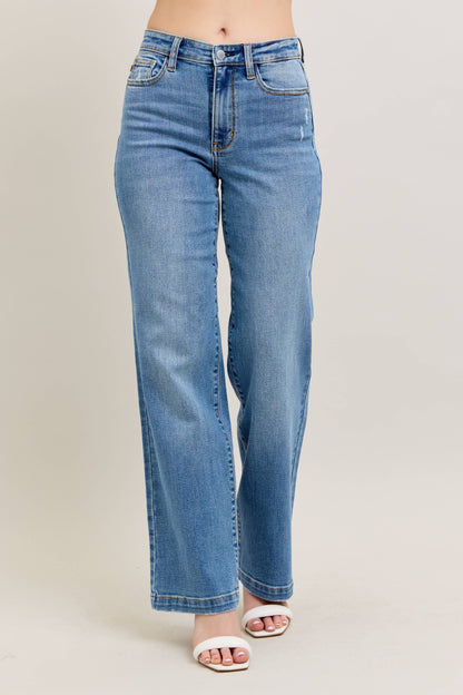 High Waisted Trouser Straight Fit