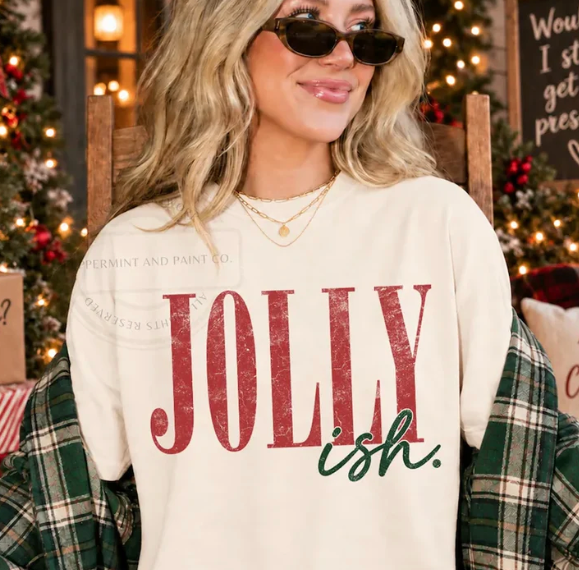 Jollyish - Comfort Colors Graphic Tee (Pre-order)