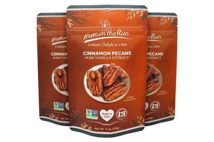 Cinnamon Vanilla Pecans