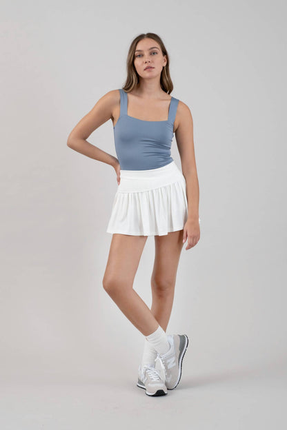 REVERSIBLE SQUARE NECK SEAMLESS CAMI