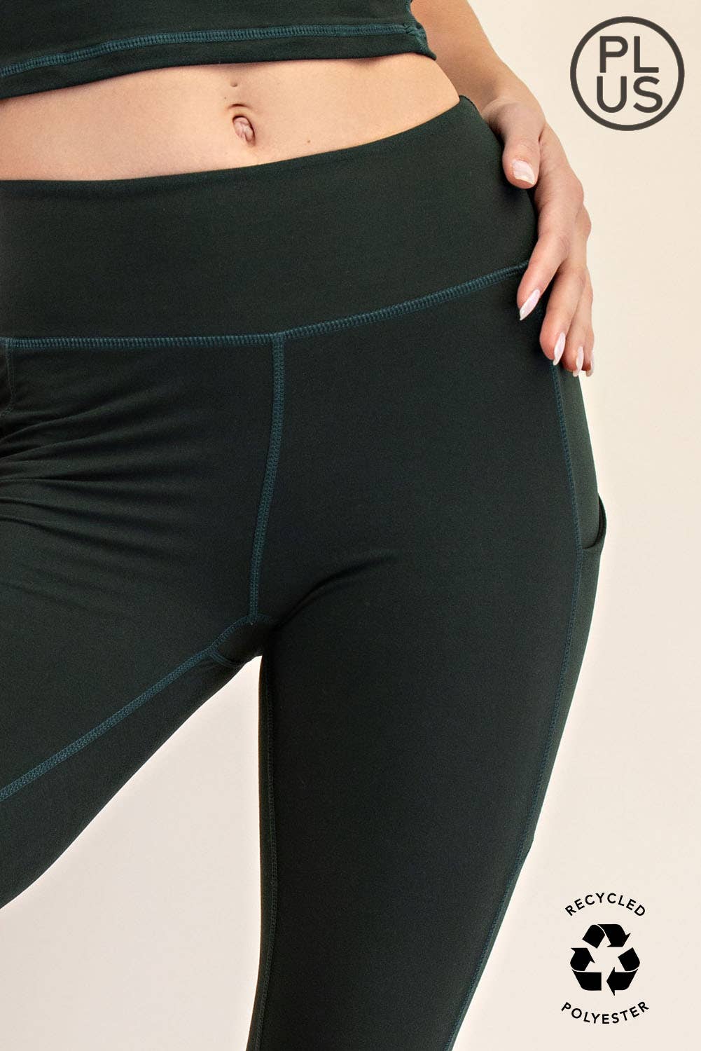Butter Basic Leggings with Pockets - Curvy