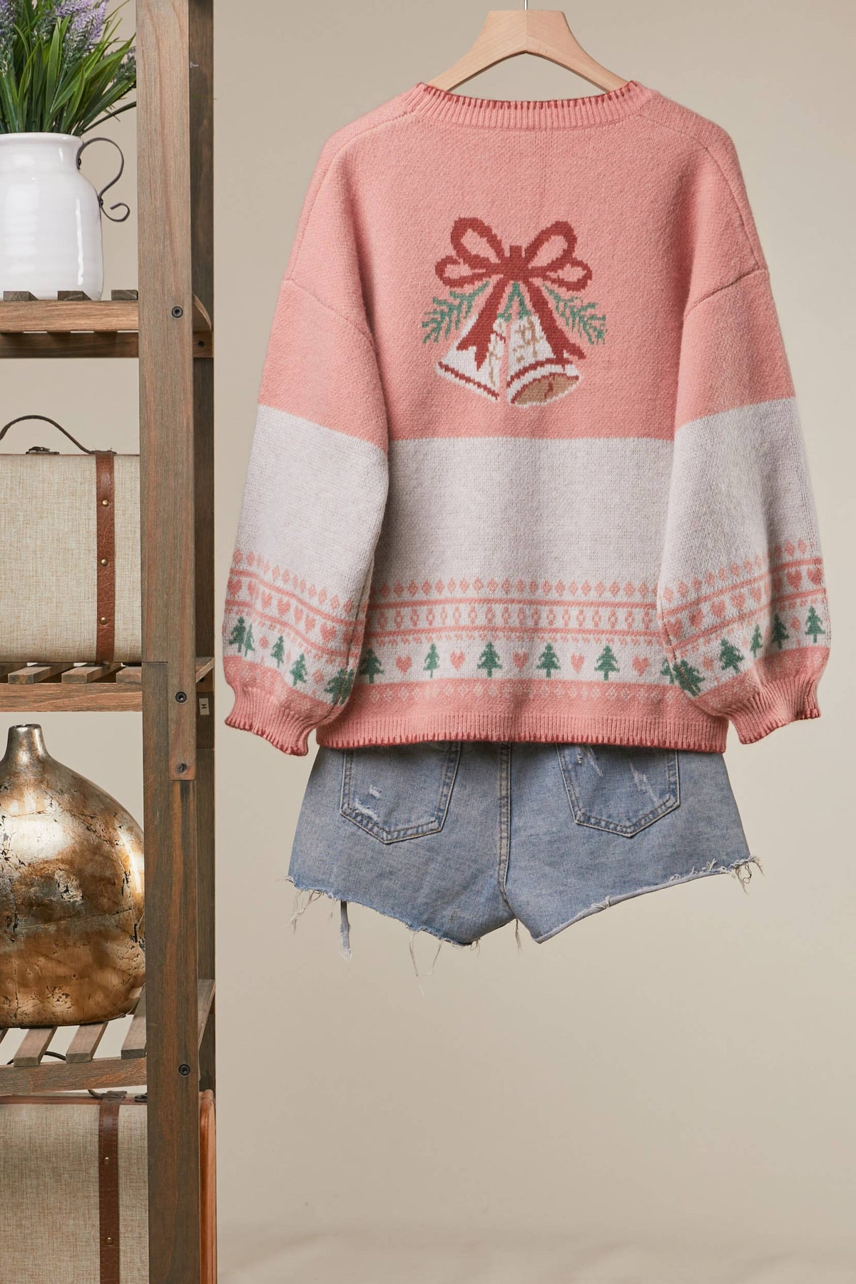 Mello - Christmas Cabin Knit Cardigan