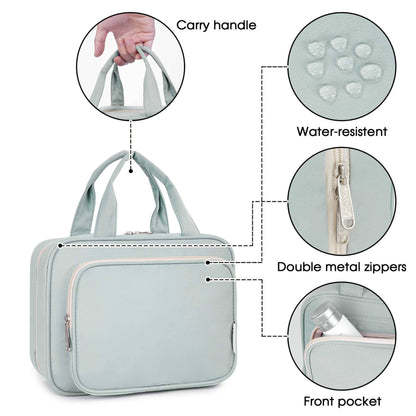 Narwey Hanging Toiletry Bag for Women Travel Makeup Bag